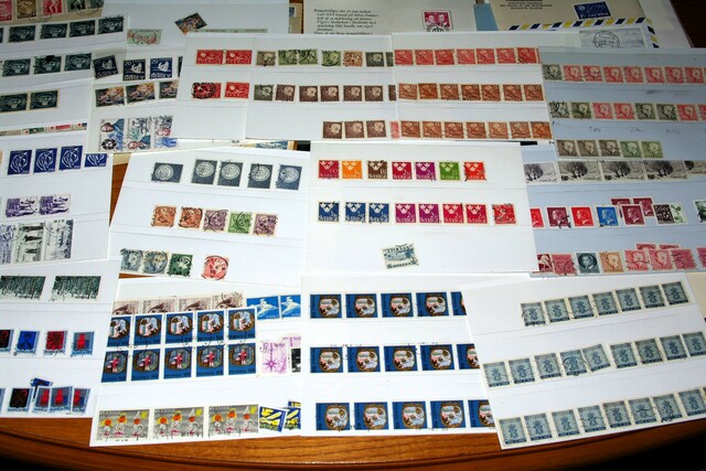 IMGP8912 Dezute Svedija Suomija Danija Olandija ~1900-1950 somem FDC 1,8kg