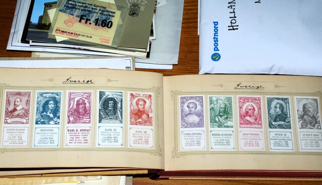 IMGP8928 Dezute Svedija Suomija Danija Olandija ~1900-1950 somem FDC 1,8kg