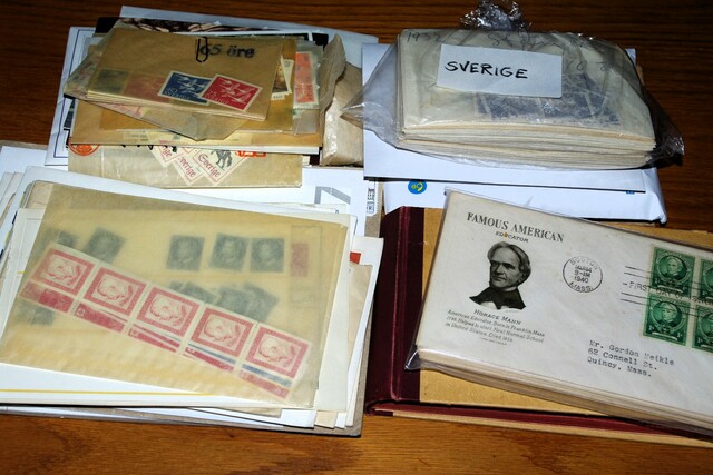 IMGP8939 Dezute Svedija Suomija Danija Olandija ~1900-1950 somem FDC 1,8kg