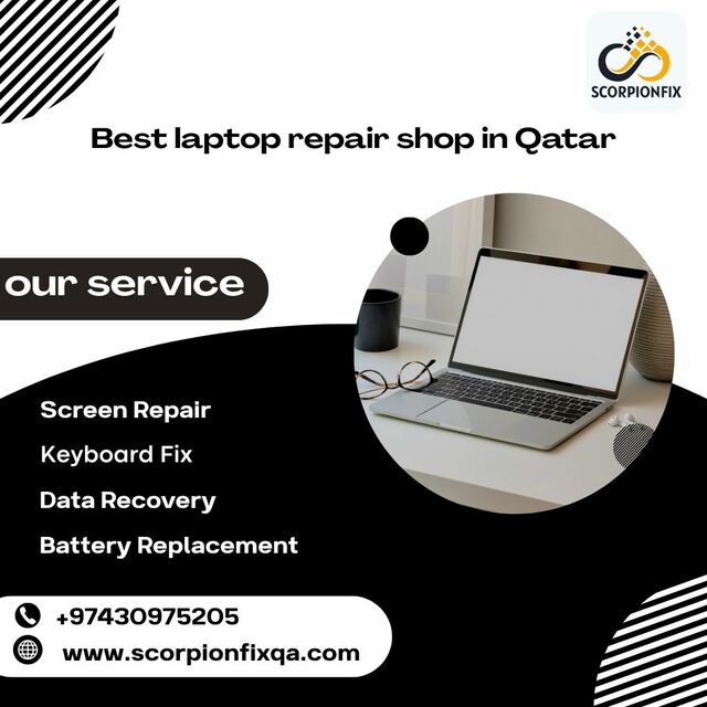 Best laptop repair shop in Qatar Picture Box
