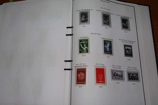 IMGP8968 Saar 2 albums 1920-1959 mint-used