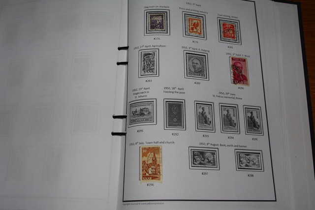 IMGP8975 Saar 2 albums 1920-1959 mint-used