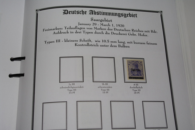 IMGP8985 Saar 2 albums 1920-1959 mint-used