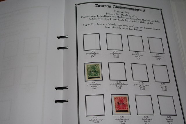 IMGP8986 Saar 2 albums 1920-1959 mint-used