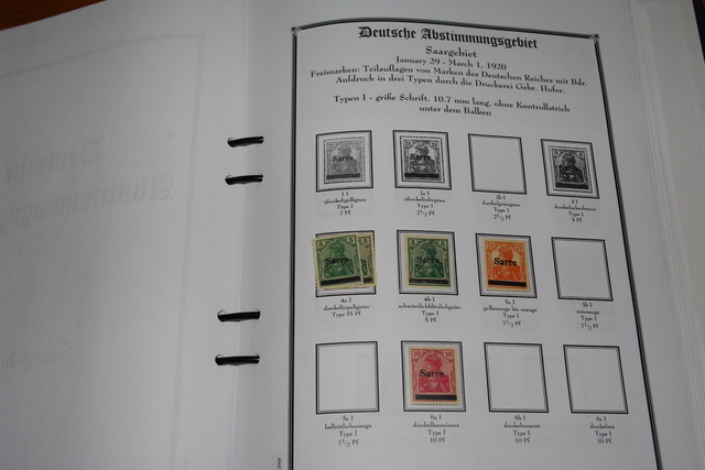 IMGP8989 Saar 2 albums 1920-1959 mint-used