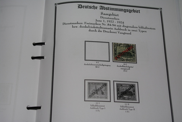 IMGP8995 Saar 2 albums 1920-1959 mint-used