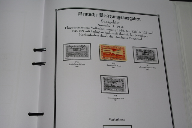 IMGP8999 Saar 2 albums 1920-1959 mint-used