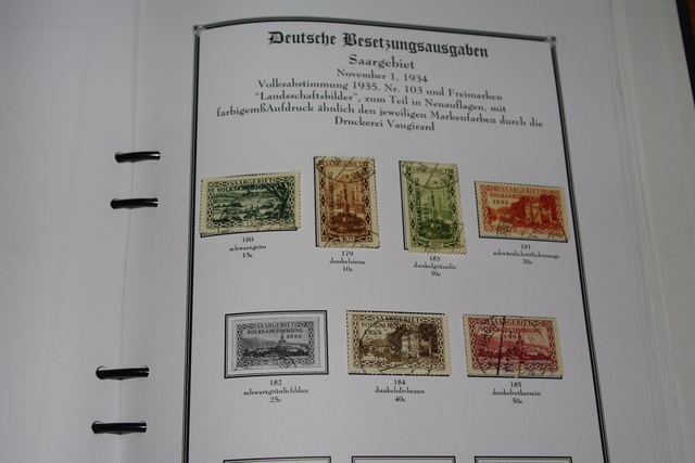 IMGP9000 Saar 2 albums 1920-1959 mint-used