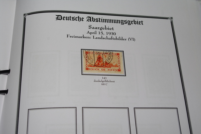 IMGP9003 Saar 2 albums 1920-1959 mint-used