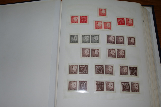 IMGP9080 Sweden 1947-1974 MNH-MH storas melynas