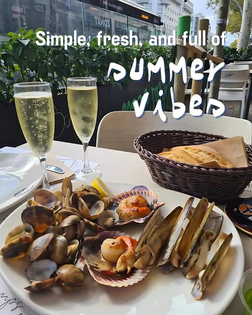 Seafood experience Barcelona Picture Box