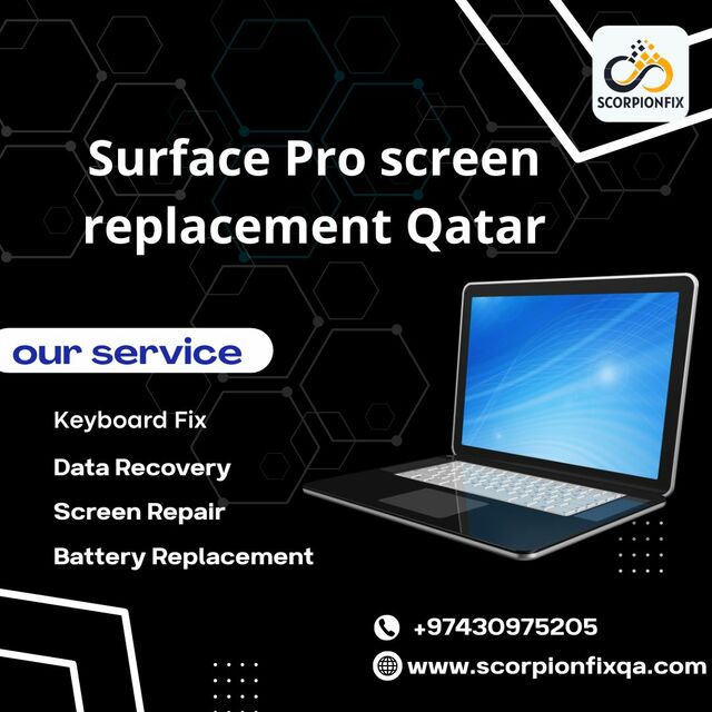 Surface Pro screen replacement Qatar Picture Box