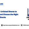 top list of unlisted shares