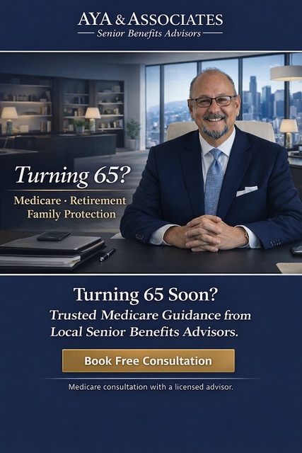 Medicare broker Fresno AYA Senior Benefits Advisors