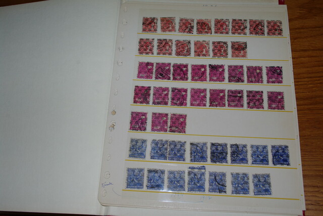 IMGP9094 Deutschland BIZO SBZ FRANCzone 1945-1950 raudonas storas