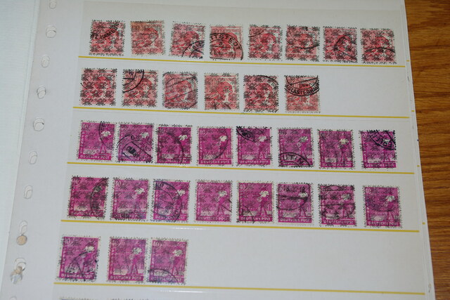 IMGP9096 Deutschland BIZO SBZ FRANCzone 1945-1950 raudonas storas