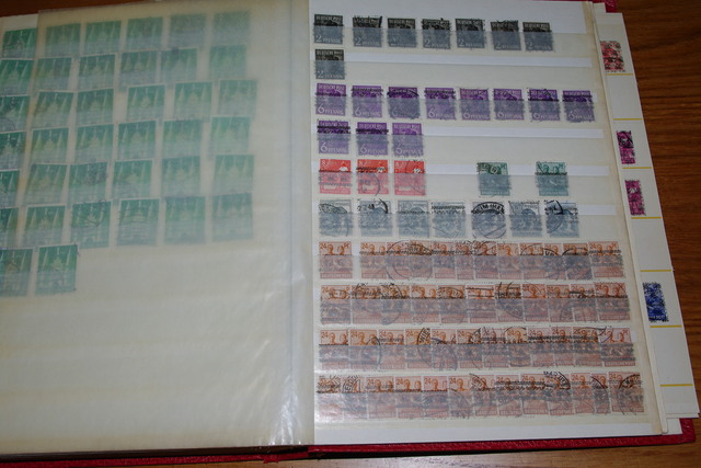 IMGP9100 Deutschland BIZO SBZ FRANCzone 1945-1950 raudonas storas