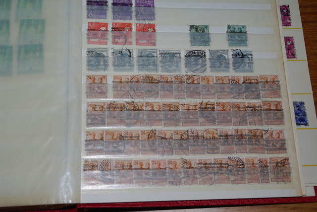 IMGP9101 Deutschland BIZO SBZ FRANCzone 1945-1950 raudonas storas