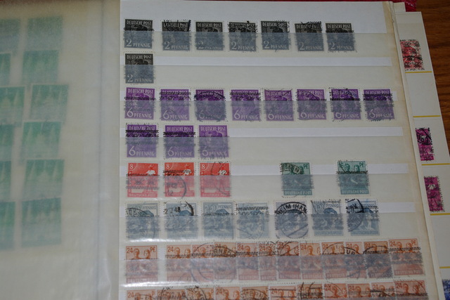 IMGP9102 Deutschland BIZO SBZ FRANCzone 1945-1950 raudonas storas