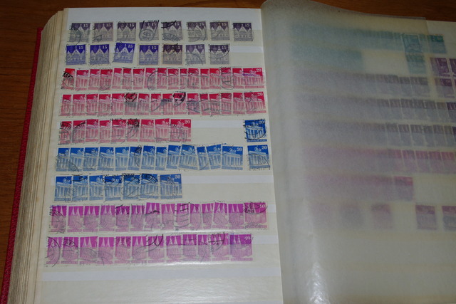 IMGP9105 Deutschland BIZO SBZ FRANCzone 1945-1950 raudonas storas