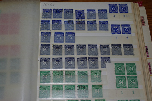 IMGP9111 Deutschland BIZO SBZ FRANCzone 1945-1950 raudonas storas