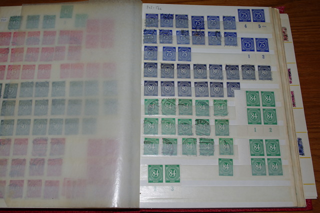 IMGP9112 Deutschland BIZO SBZ FRANCzone 1945-1950 raudonas storas