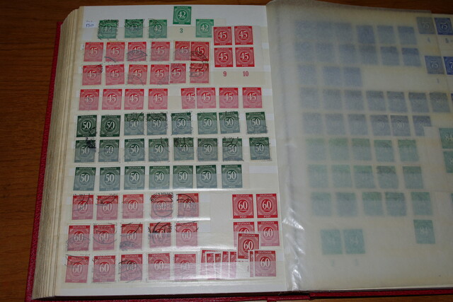 IMGP9113 Deutschland BIZO SBZ FRANCzone 1945-1950 raudonas storas