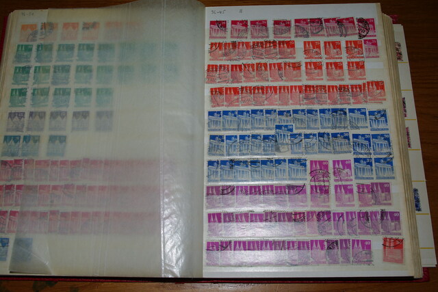 IMGP9126 Deutschland BIZO SBZ FRANCzone 1945-1950 raudonas storas