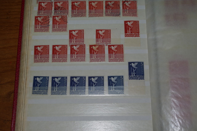 IMGP9131 Deutschland BIZO SBZ FRANCzone 1945-1950 raudonas storas