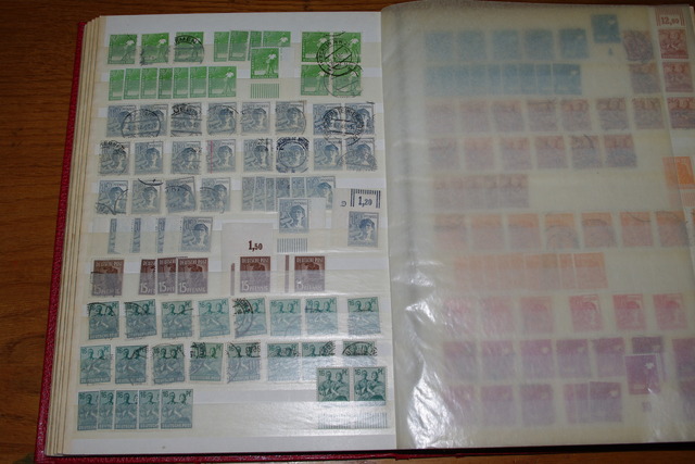 IMGP9138 Deutschland BIZO SBZ FRANCzone 1945-1950 raudonas storas