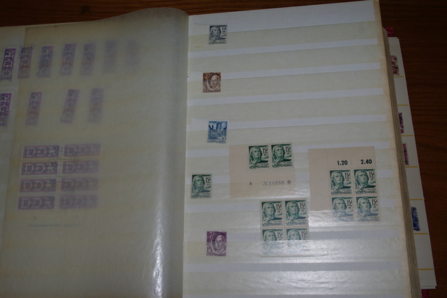 IMGP9143 Deutschland BIZO SBZ FRANCzone 1945-1950 raudonas storas