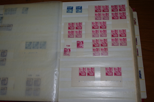 IMGP9145 Deutschland BIZO SBZ FRANCzone 1945-1950 raudonas storas