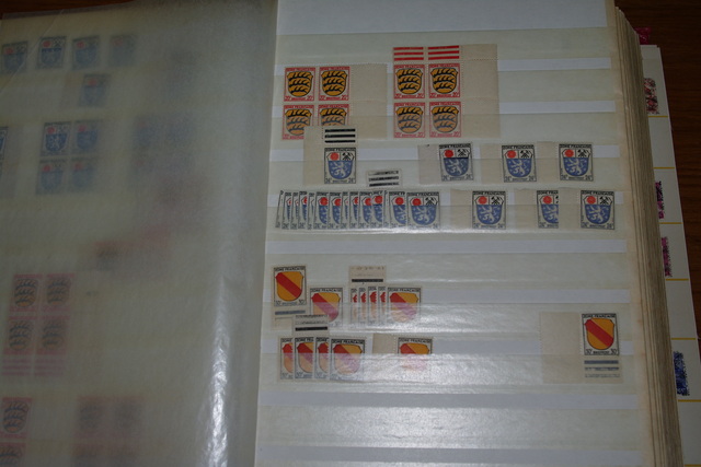 IMGP9151 Deutschland BIZO SBZ FRANCzone 1945-1950 raudonas storas