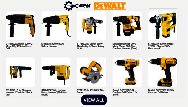 DEWALT POWER TOOLS DEWALT POWER TOOLS
