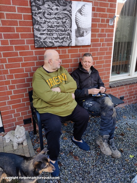 Ron en Ferry en Dolly 20-01-26 Garden 2023 & 2024 & 2025 & 2026