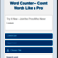 Docs Word Counter - Picture Box
