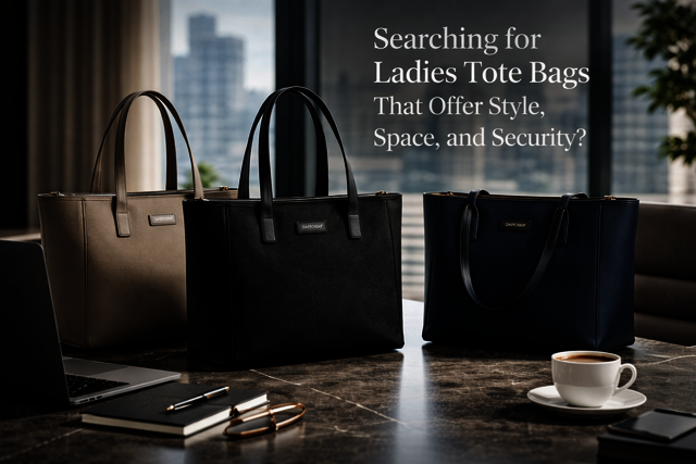 ladies tote bags Searching for Ladies Tote Bags That Offer Style, Space, and Security?