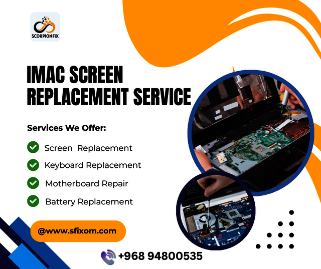 IMAC SCREEN REPLACEMENT SERVICE OMAN  Picture Box