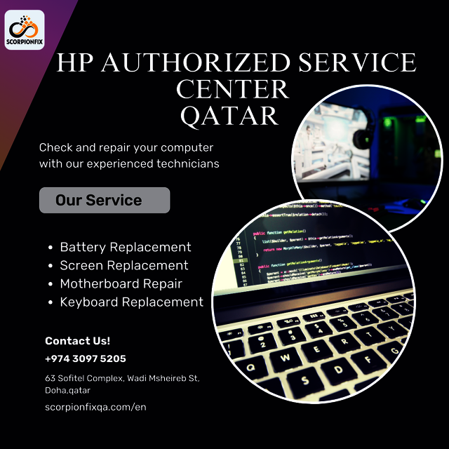 HP Authorized Service Center Qatar Picture Box