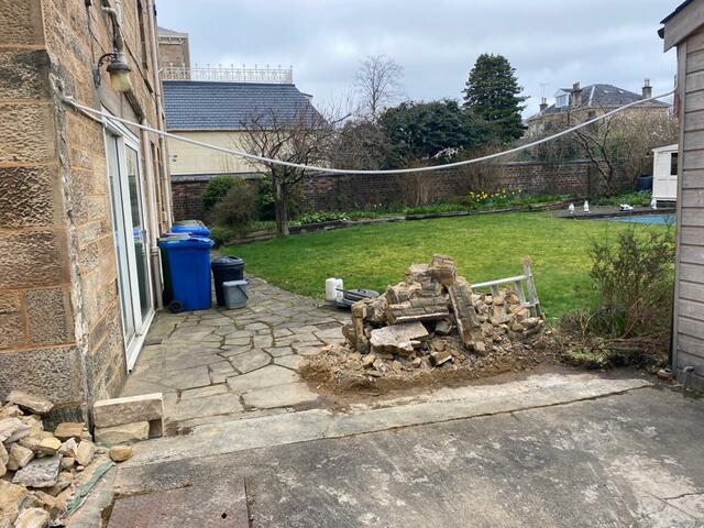 Stonemasons Dollar A and M Sandstone Restoration