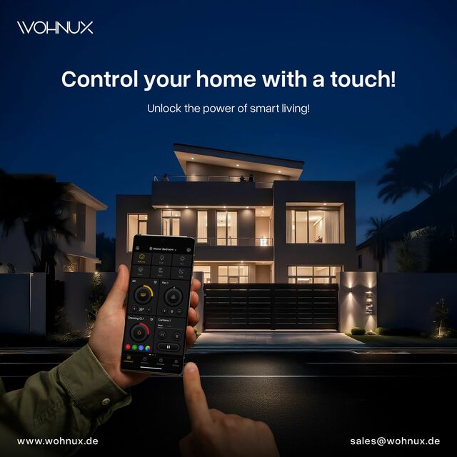 Control Your Home with a Touch Smart Home Automation