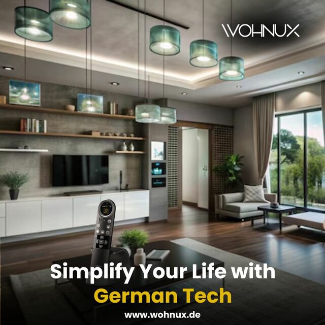 Simplify Your Life with German Tech - wohnux Smart Home Automation