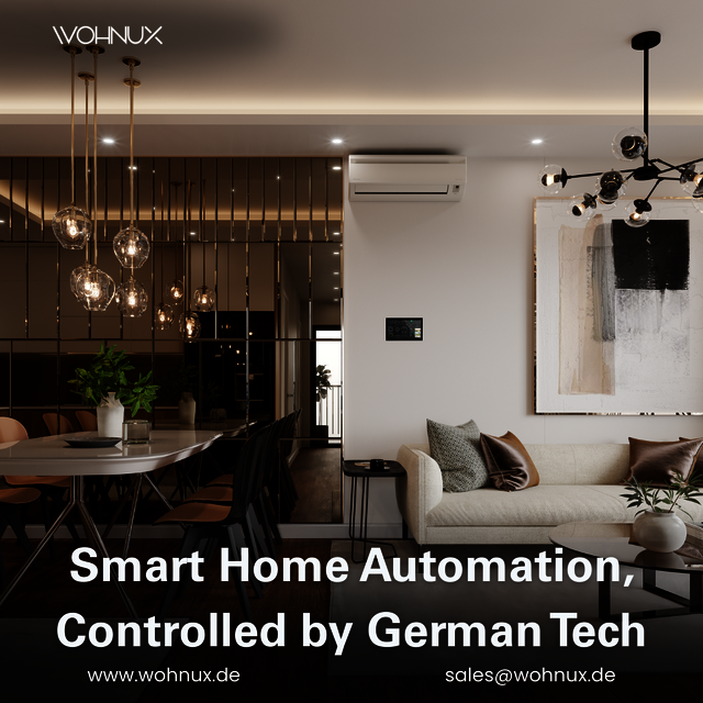 Smart Home Automation, Controlled by German Tech - Smart Home Automation
