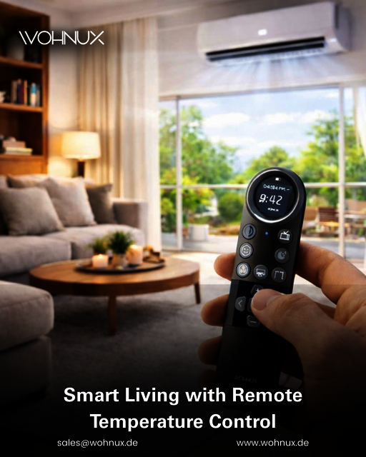 Smart Living with Remote Temperature Control - woh Smart Home Automation
