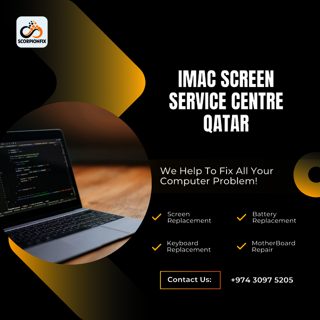 iMac Screen Repair service QATAR Picture Box