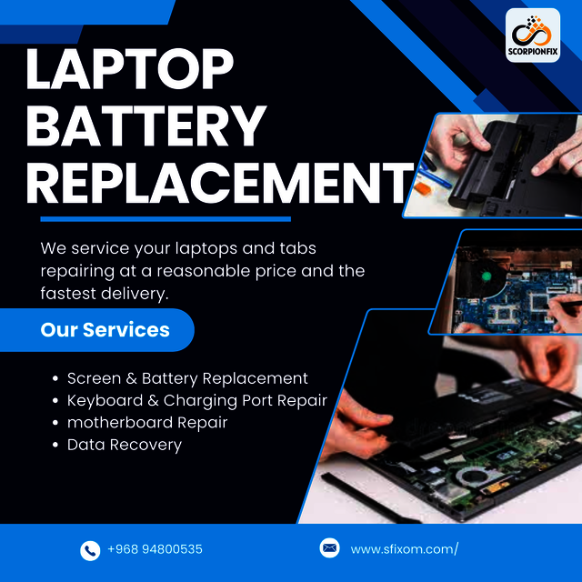 Dell laptop battery replacement-oman Picture Box