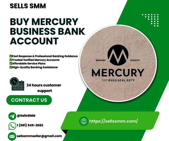 Buy Mercury Business Bank Account SellsSMM AT Best Deal