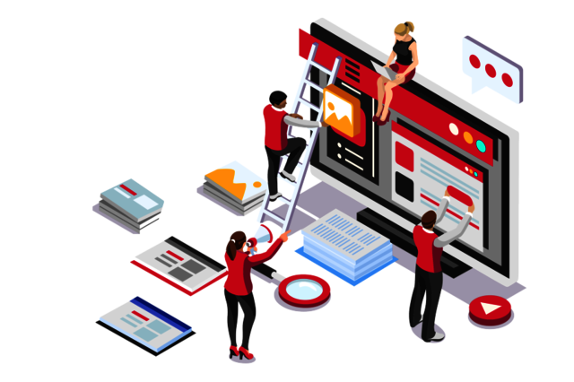 CMS Web Design Picture Box