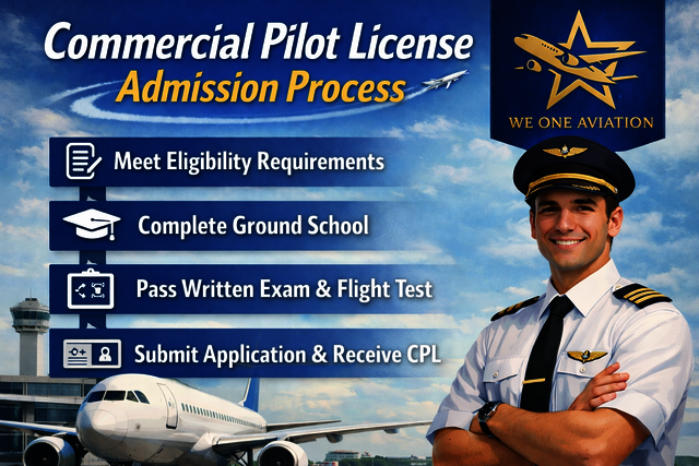 Commercial Pilot License Admission Process Commercial Pilot License Admission Process – Step-by-Step Guide