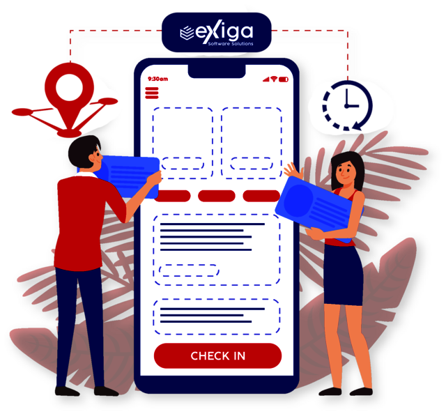 Employee Attendance Software System Picture Box